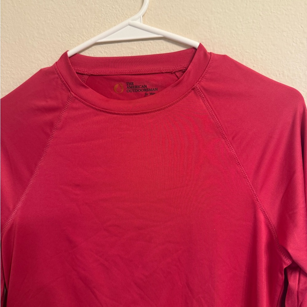 Pink Long Sleeve Rash guard - Picture 4 of 7